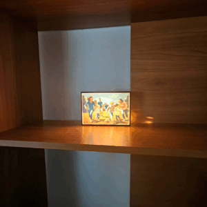 Lithophane valokuvakehys (ei valonlähdettä)