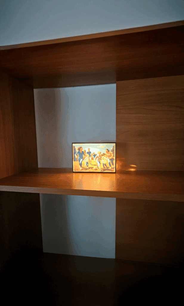 Lithophane valokuvakehys (ei valonlähdettä)